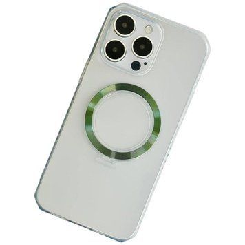 Чехол Octagon Matte Rhombus Side Case with MagSafe для iPhone 15 Pro Green 214-01945 фото