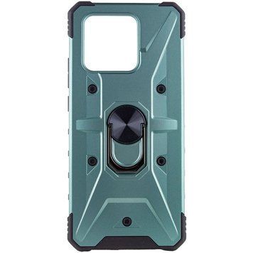 Ударопрочный чехол Pathfinder Ring для Xiaomi Redmi 10C / Poco C40 Green 777-07895 фото