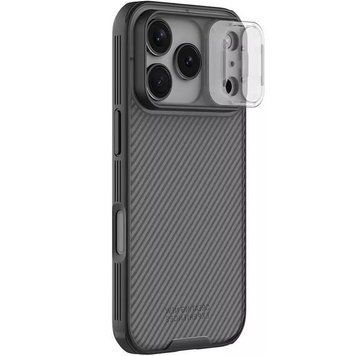 Карбоновая накладка Nillkin CamShield Pro для Apple iPhone 17 Pro Max (6.9") Transparent black 777-08148 фото