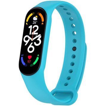 Силіконовий ремінець для Xiaomi Mi Band 7/6/5 Marine Green 212-01599 фото