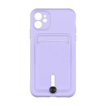 Чохол Colorfull Pocket Card з кишенею для карт для iPhone 11 Elegant Purple 208-01805 фото