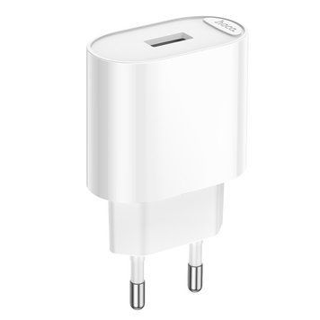 Сетевое зарядное устройство HOCO C109A(10.5W) Fighter single port charger White 6942007656580 фото