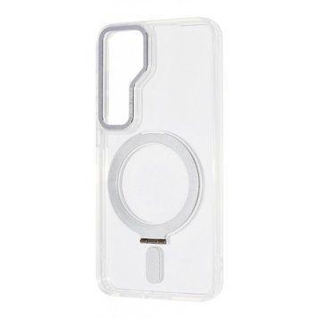 Чохол WAVE Attraction Case with Magnetic Ring для Samsung Galaxy S24 White 656-05595 фото