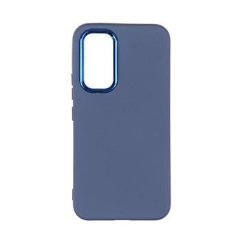 Чохол Silicone Cover Metal frame для Samsung Galaxy A54 5G (A546) Dark blue 208-03448 фото