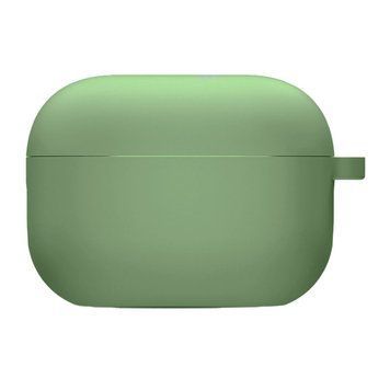 Силиконовый футляр с микрофиброй для наушников Airpods Pro Mint 203-00232 фото