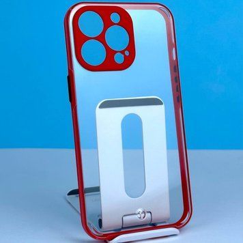 Накладка Totu Transparent с закрытой камерой IPhone 13 Pro Max Красный 208-02010 фото