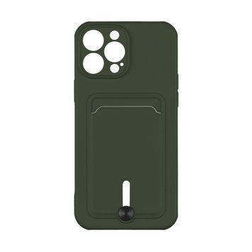 Чехол Colorfull Pocket Card с карманом для карт для iPhone 13 Pro Max Atrovirens 208-01867 фото