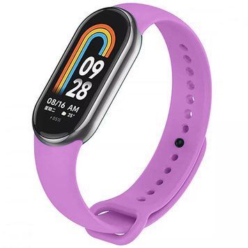 Силіконовий ремінець для Xiaomi Mi Band 8/9/10 Purple 212-01347 фото