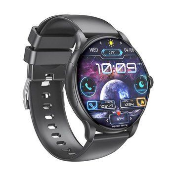 Смарт Часы XO J11 AMOLED Черные 656-03488 фото
