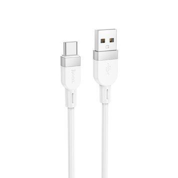 Кабель HOCO X109 Energy silicone charging data cable Type-C(L=1M) White 6942007636254 фото