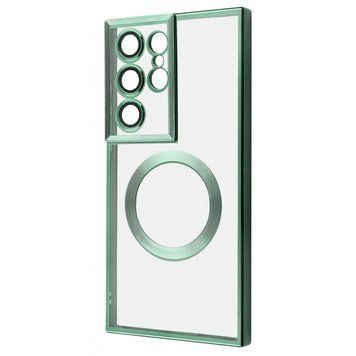 Чехол WAVE Metal Color Case with Magnetic Ring для Samsung Galaxy S23 Ultra Green 656-07976 фото