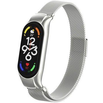 Ремешок Milanese Loop Design для Xiaomi Mi Band 5/6 Серебряный 212-01243 фото