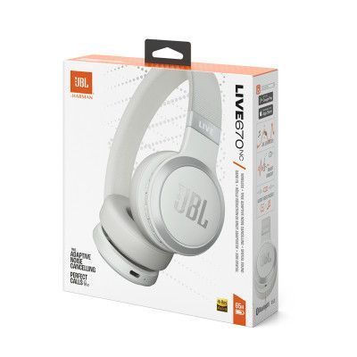 Навушники JBL Live 670 NC White (JBLLIVE670NCWHT) JBLLIVE670NCWHT фото