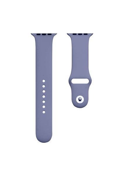 Силіконовий ремінець для Apple Watch 42/44/45/49 мм Lavender Grey 212-00666 фото