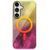 Чохол TPU Shiny Mountain (MagFit) для Samsung Galaxy S25 Yellow / Pink 555-02835 фото