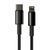 Кабель Baseus Tungsten Gold Fast Charging Data Cable Type-C to iP PD 20W 2m Black CATLWJ-A01 фото