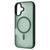 Чохол WAVE Matte Insane Case with Magnetic Ring для iPhone 16 Green 656-07868 фото