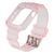 Ремінець для Apple Watch Band Color Transparent + Protect Case 44mm Pink 212-01931 фото