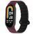 Ремінець Dual-color Magnetic для Xiaomi Mi Band 9/8/10 Plum / Black 212-01649 фото