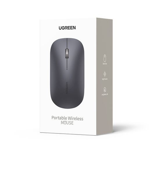 Маніпулятор миша бездротова UGREEN MU001 Portable Wireless Mouse Green UGR-90374 фото