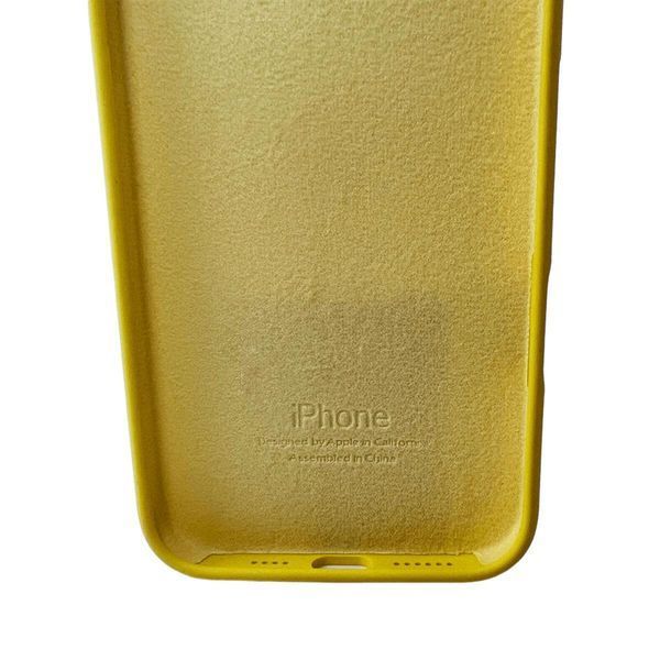 Силиконовый чехол для iPhone 16 Pro Max Sunny Yellow 666-01296 фото