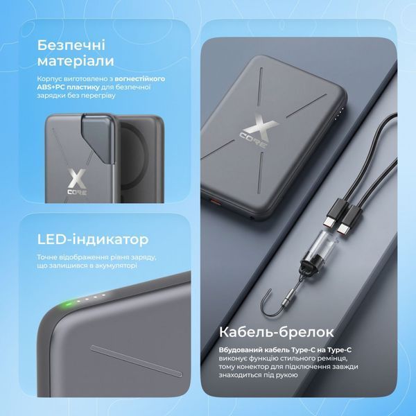 Power Bank Proove X-Core 20W 5000mAh Orange PNXC20010018 фото