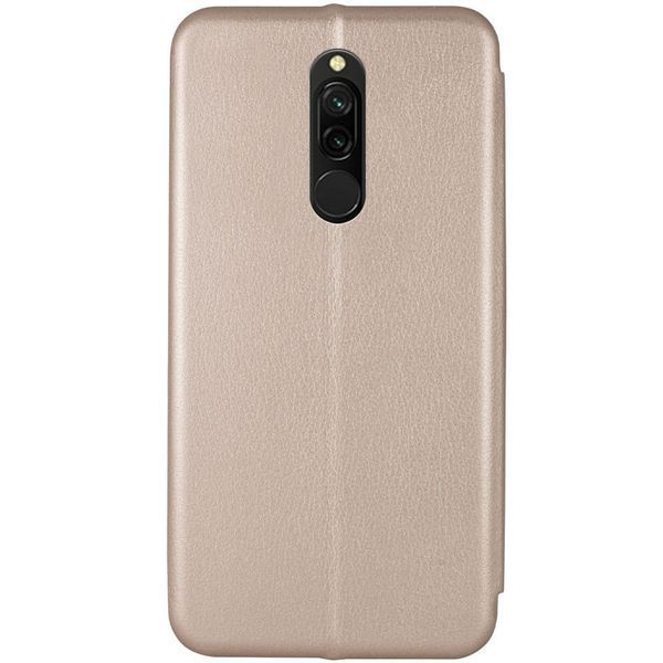 Шкіряний чохол-книжка Classy для Xiaomi Redmi 8 Gold 777-06010 фото