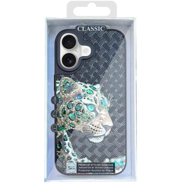 Чохол TPU+PC Crystal Hunt with MagSafe для Apple iPhone 17 (6.3") Black 214-04779 фото