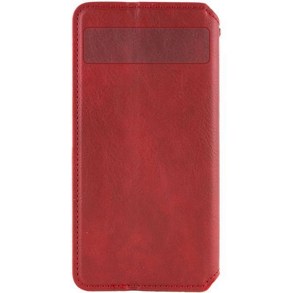 Кожаный чехол-книжка GETMAN Cubic для Google Pixel 7 Pro Красный 555-01786 фото