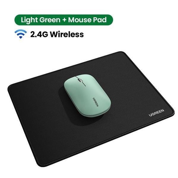 Маніпулятор миша бездротова UGREEN MU001 Portable Wireless Mouse Green UGR-90374 фото