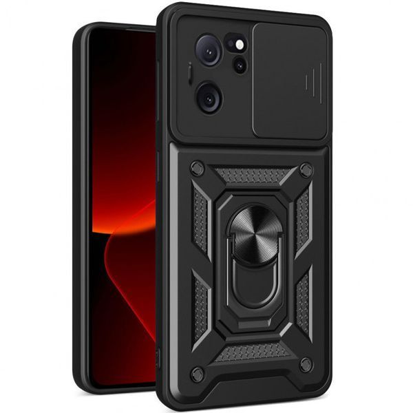 Ударопрочный чехол Camshield Serge Ring для Xiaomi 13T / 13T Pro Black 777-04451 фото