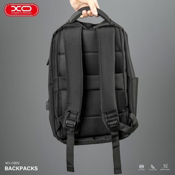 Рюкзак XO CB02 Black 15.6 Inch 220-00044 фото