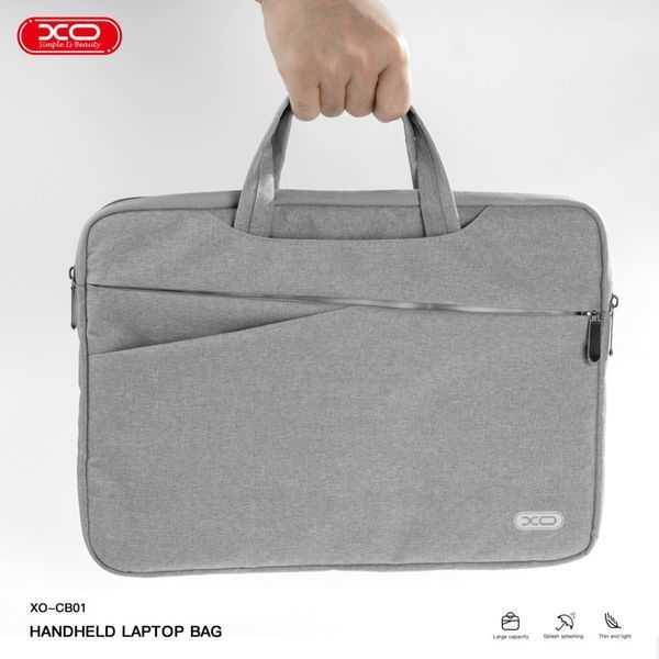 Сумка для ноутбука XO CB01 14 дюймів Сіра 777-01480 фото