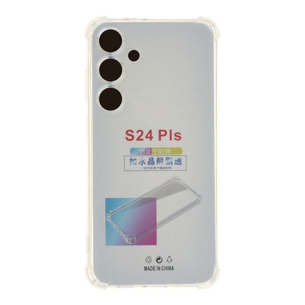 Прозорий чохол TPU Virgin Hard Full Camera для Samsung Galaxy S24+ 5G (S926) 555-04152 фото