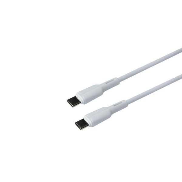 Кабель для заряджання та передачі даних Ridea RC-M221 Prima 60W Type-C to Type-C Білий 209-00141 фото