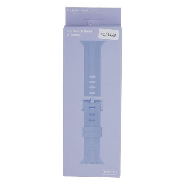 Ремінець Silicone Shine Band для Apple Watch 42/44/45/49 mm Purple 212-00841 фото