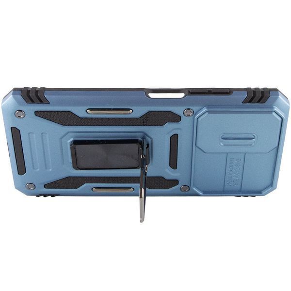 Ударопрочный чехол Camshield Army Ring для Xiaomi Redmi Note 11 (Global) / Note 11S / Note 12S Light Blue 777-05151 фото