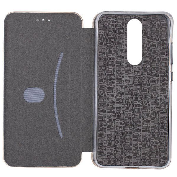 Шкіряний чохол-книжка Classy для Xiaomi Redmi 8 Gold 777-06010 фото