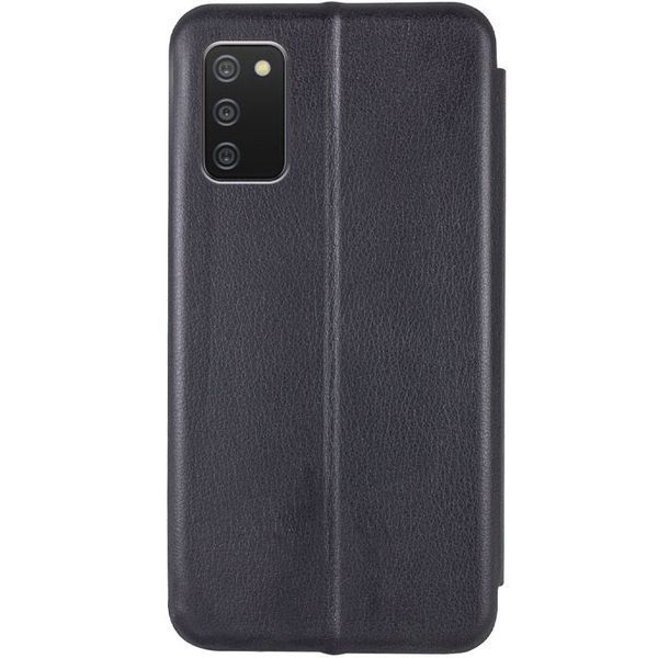 Кожаный чехол-книжка Classy для Samsung Galaxy A03s / A02s Black 777-03518 фото