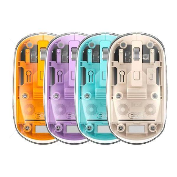 Беспроводная Мышь XO M12 Bluetooth+2.4G Бежевый 656-02826 фото
