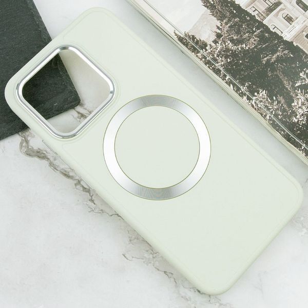 TPU чохол Bonbon Metal Style with Magnetic Fit для Xiaomi 14 Pro Білий / White ILSO-00000068651-1 фото