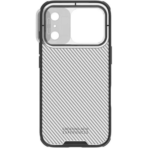 Карбонова накладка Nillkin CamShield Pro для Apple iPhone 17 Pro Max (6.9") Transparent black 777-08148 фото