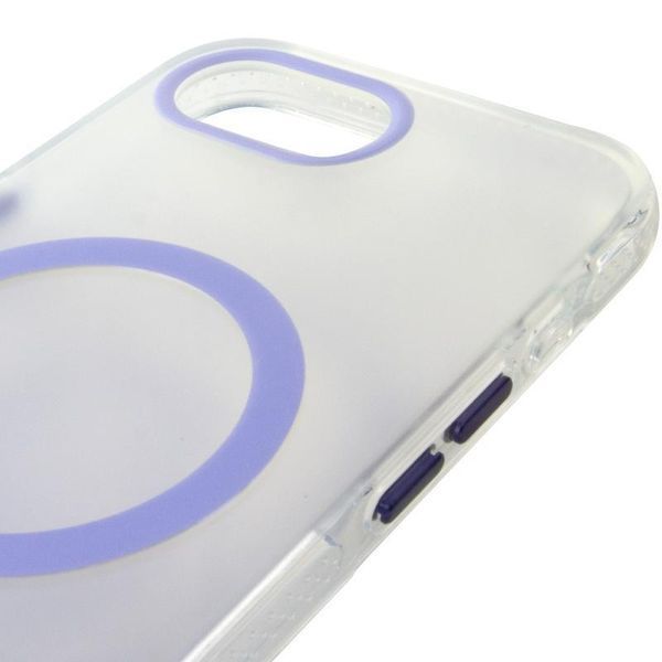 Чехол TPU+PC Phantom with MagSafe для Apple iPhone 16e / 17e (6.1") Lilac 656-08488 фото