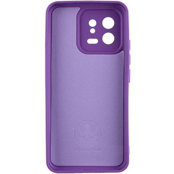 Чохол TPU GETMAN Liquid Silk Full Camera для Xiaomi 13 Pro Фіолетовий / Purple ILSO-00000081489-14 фото