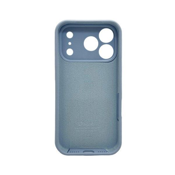 Силиконовый чехол с закрытой камерой для iPhone 17 Pro Lilac Rose 666-04235 фото