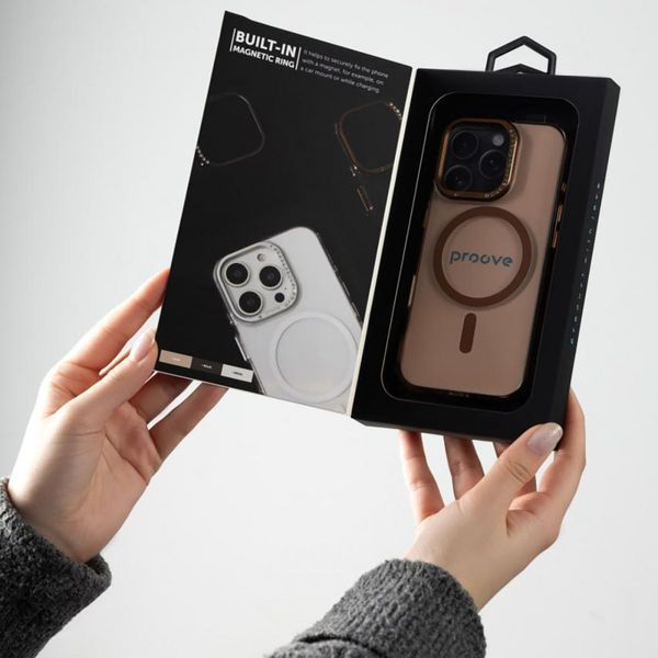 Чехол Proove VS1 Case with Magnetic Ring iPhone 15 Pro Black 656-05386 фото