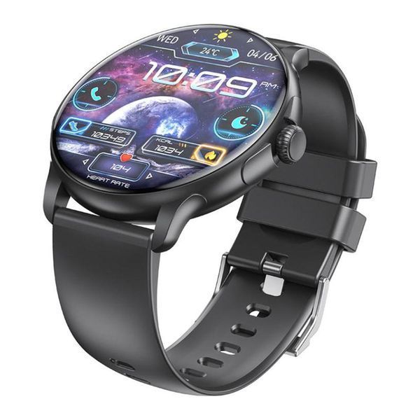 Смарт Часы XO J11 AMOLED Черные 656-03488 фото