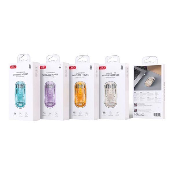 Беспроводная Мышь XO M12 Bluetooth+2.4G Бежевый 656-02826 фото
