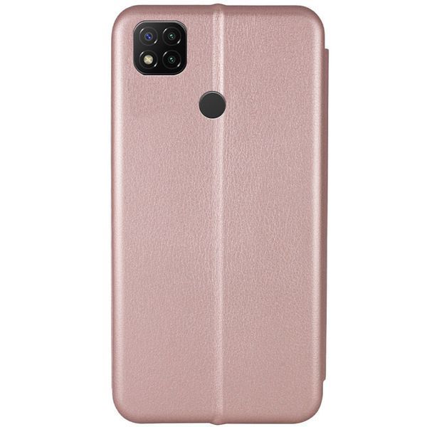 Кожаный чехол-книжка Classy для Xiaomi Redmi 9C / 10A Rose Gold 777-05960 фото