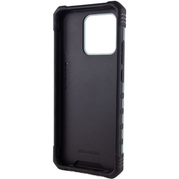 Ударопрочный чехол Pathfinder Ring для Xiaomi Redmi 10C / Poco C40 Green 777-07895 фото